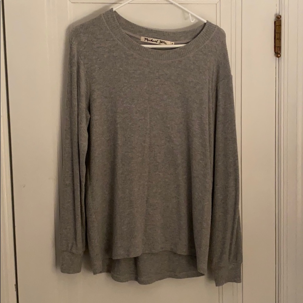 Michael Stars basic Grey sweater.
